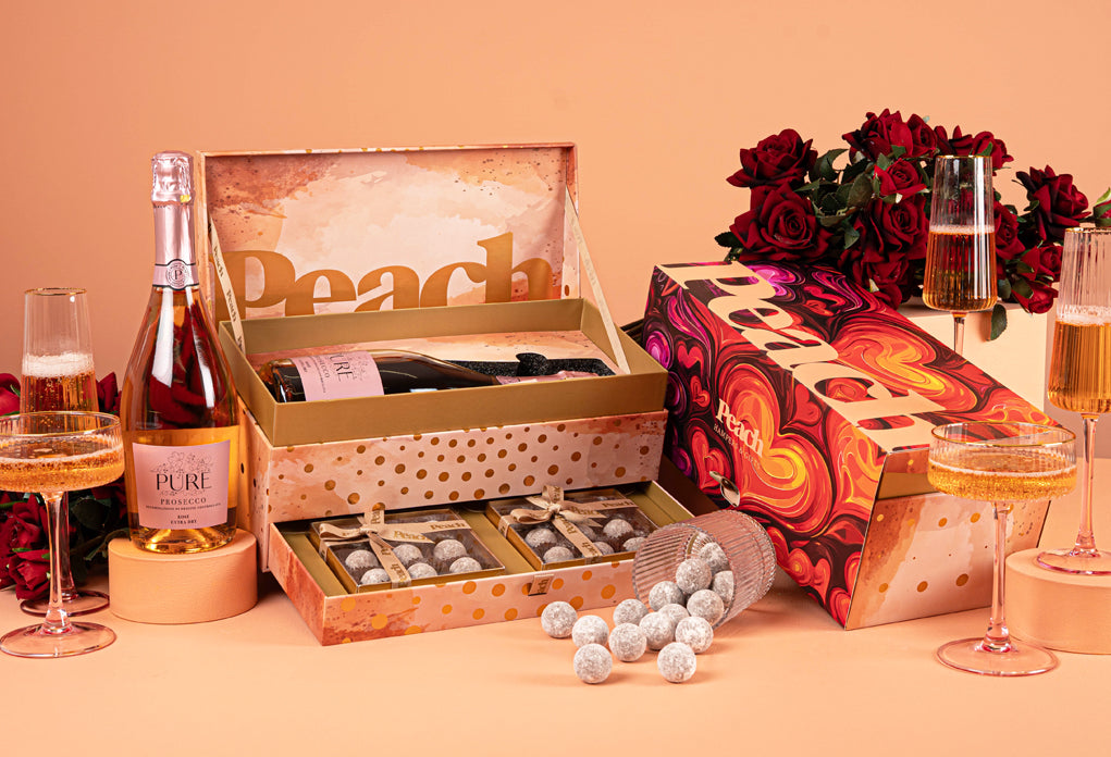 The Rose Prosecco &amp; Chocolate Valentines Gift Box