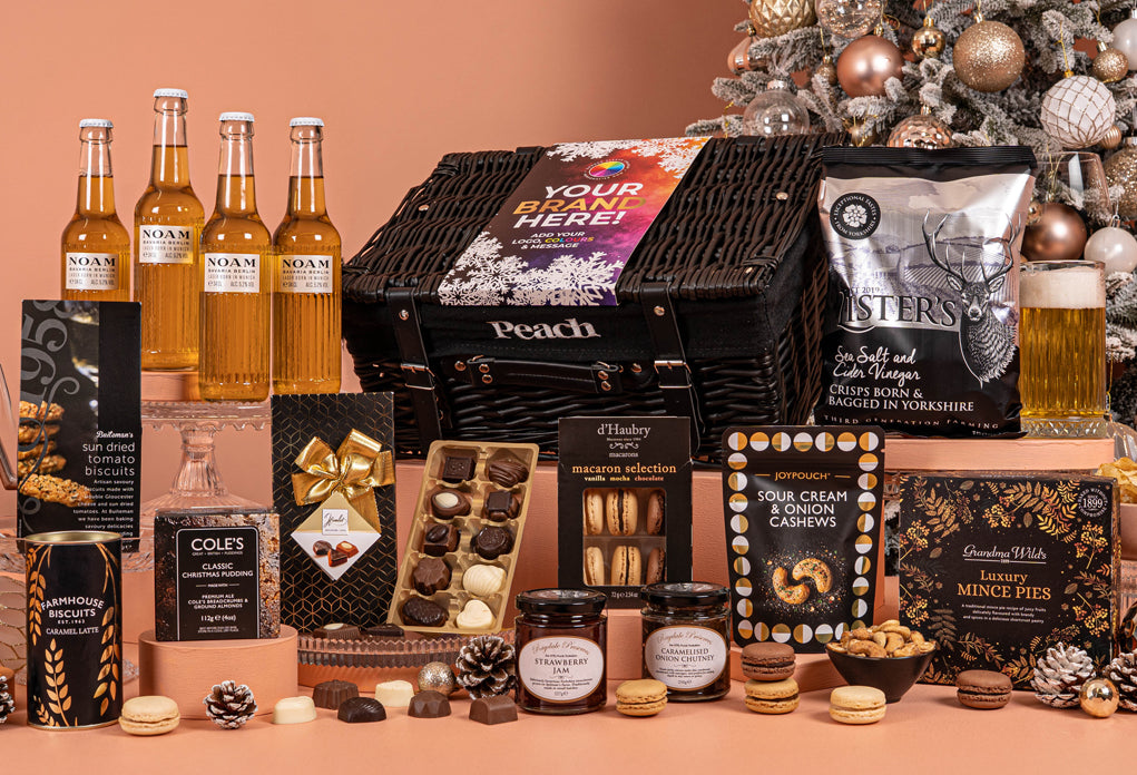 The Christmas Delights Hamper with Bespoke Branding