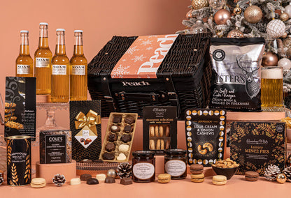 The Christmas Delights Personalised Hamper - NOAM Super-Premium Beer 340ml x 4