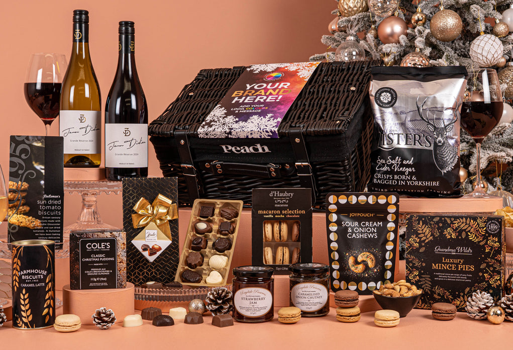 The Christmas Delights Hamper with Bespoke Branding