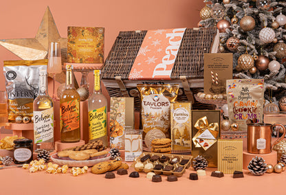 The Christmas Feast Personalised Hamper with Alcohol-Free Trio