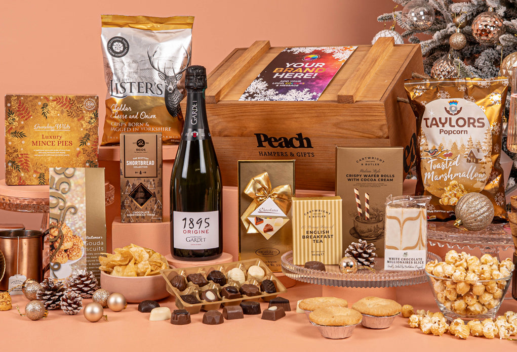 The Fireside Feast Christmas Hamper with Bespoke Branding