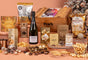 The Fireside Feast Christmas Hamper with Bespoke Branding - Award-Winning Champagne