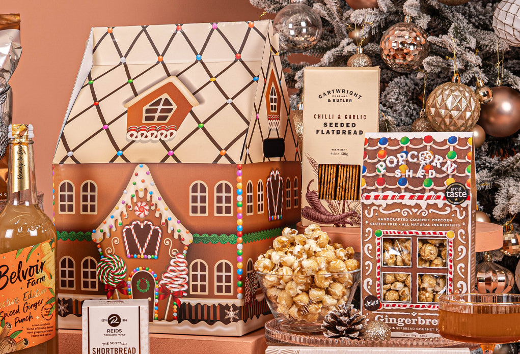The Gingerbread House Christmas Hamper - Award-Winning White Wine