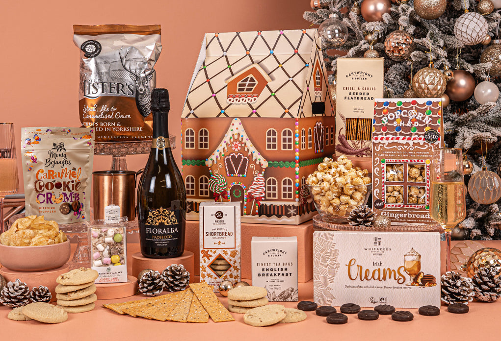 The Gingerbread House Christmas Hamper - Award-Winning Prosecco