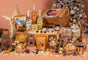 The Branded Golden Crate Christmas Hamper with Alcohol-Free Trio - Alcohol-Free Trio