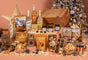 The Golden Crate Christmas Hamper with Alcohol-Free Trio