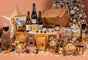 The Golden Crate Christmas Hamper with Champagne & Wine Duo