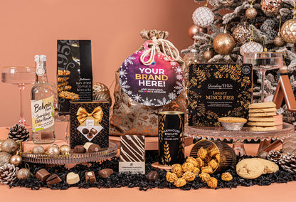 A Little Christmas Magic Hamper with Bespoke Branding