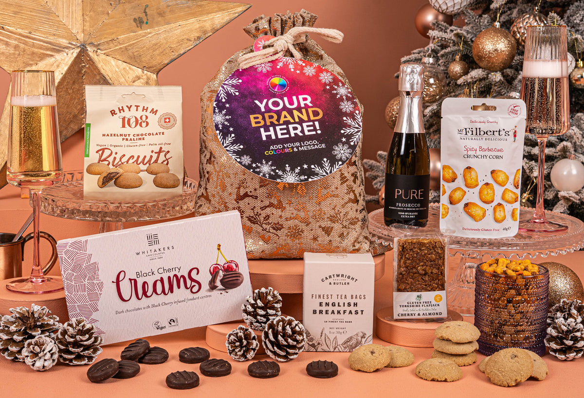 A Little Christmas Magic Hamper with Bespoke Branding