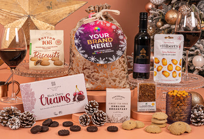 A Little Christmas Magic Hamper with Bespoke Branding
