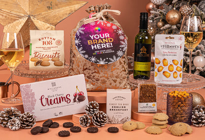 A Little Christmas Magic Hamper with Bespoke Branding