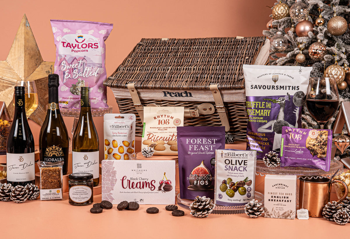 The Christmas Feast Hamper with Wine Trio