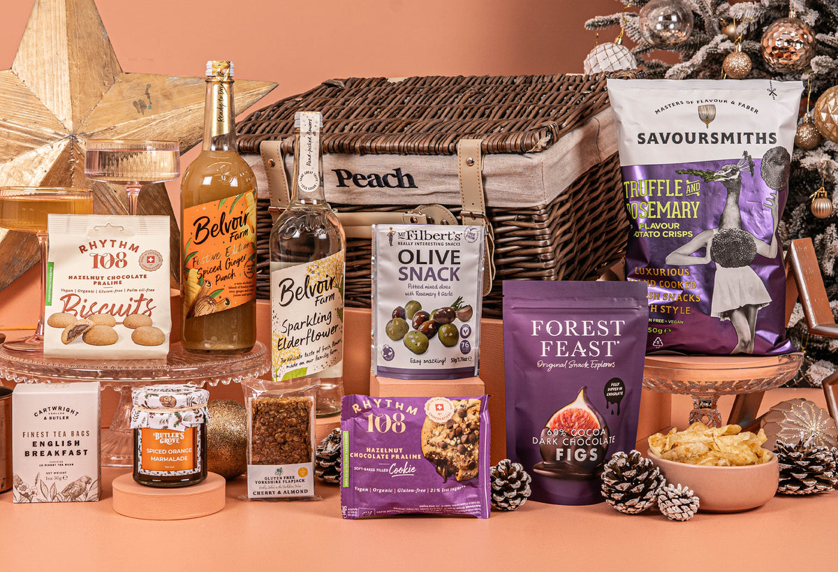 The Gold Star Christmas Hamper with Bespoke Branding