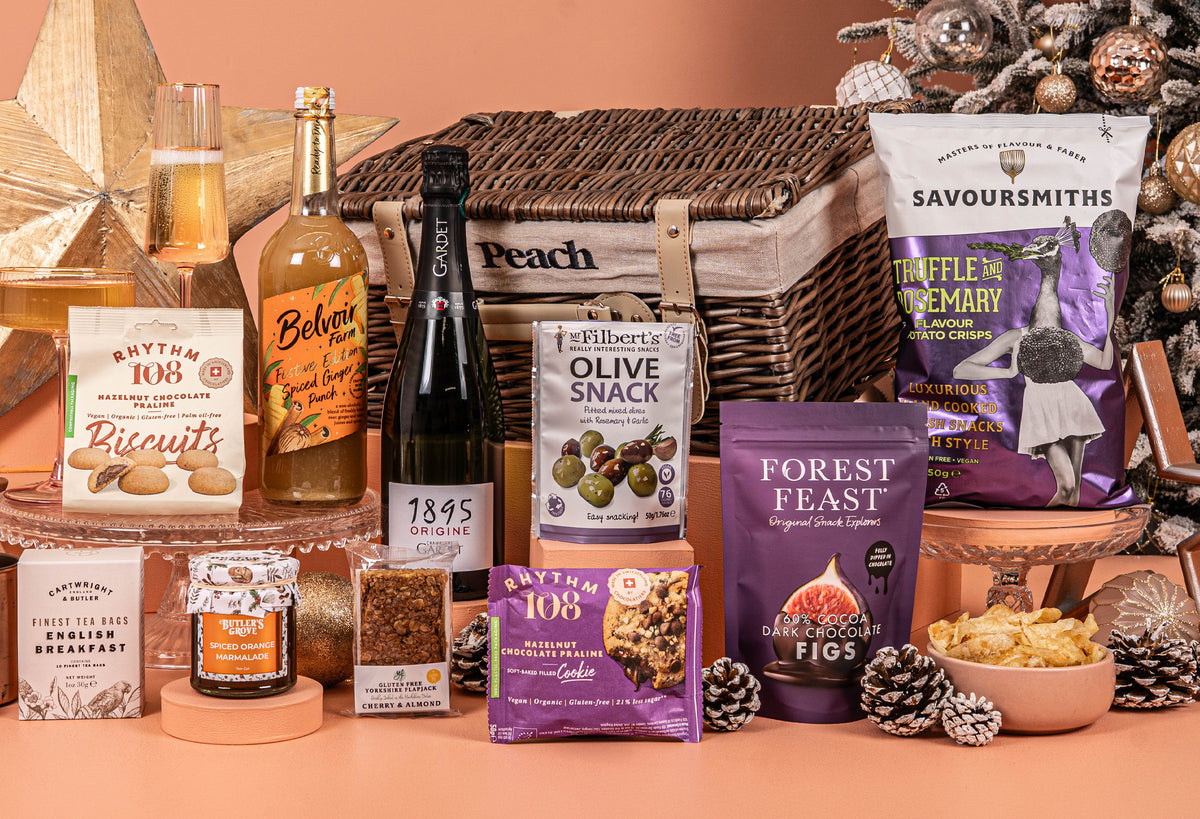The Gold Star Christmas Hamper with Bespoke Branding