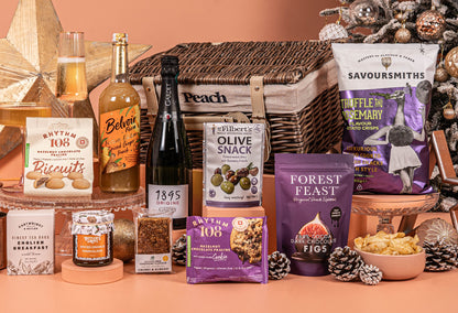 The Gold Star Christmas Hamper - Award-Winning Champagne - Vegan &amp; Gluten-Free