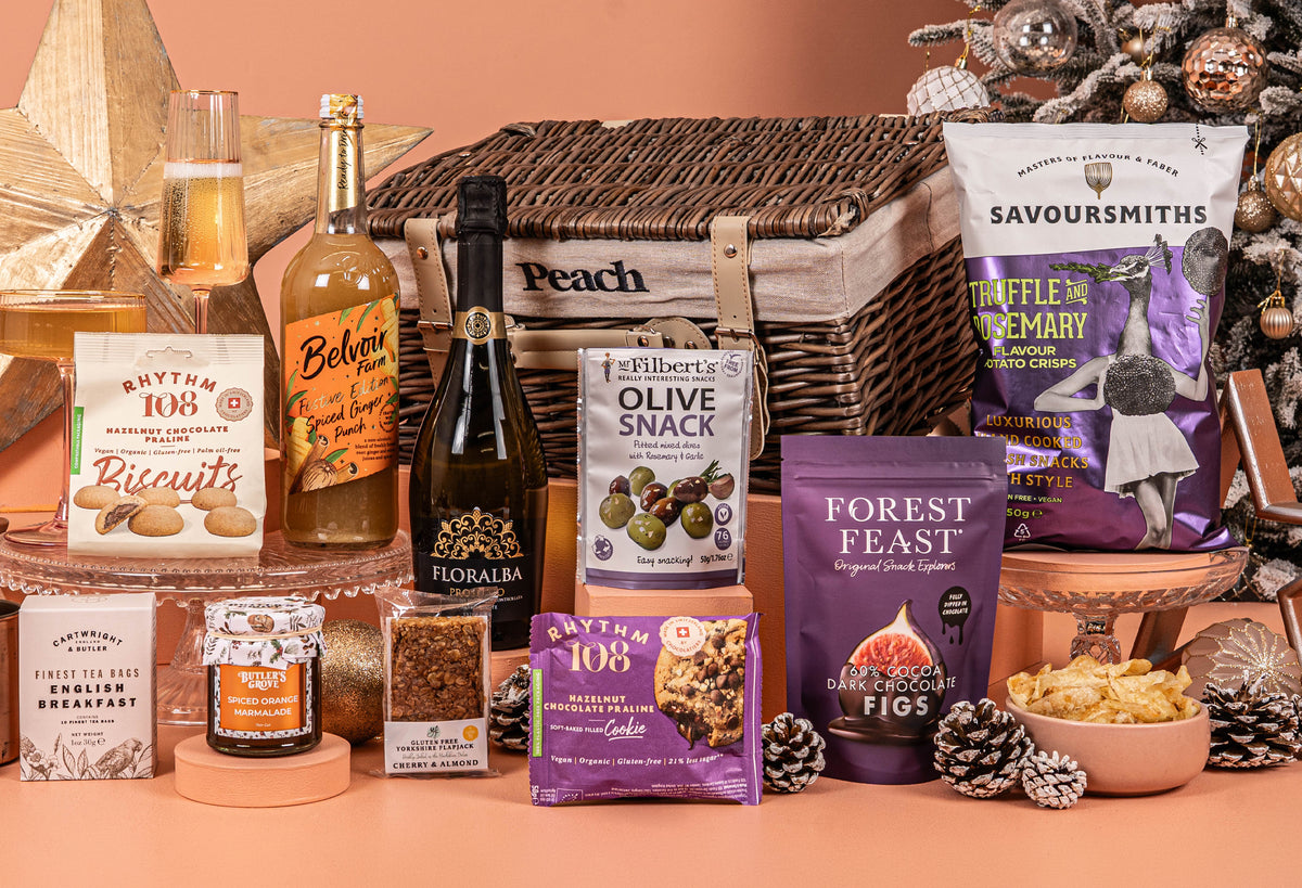 The Gold Star Christmas Hamper with Bespoke Branding