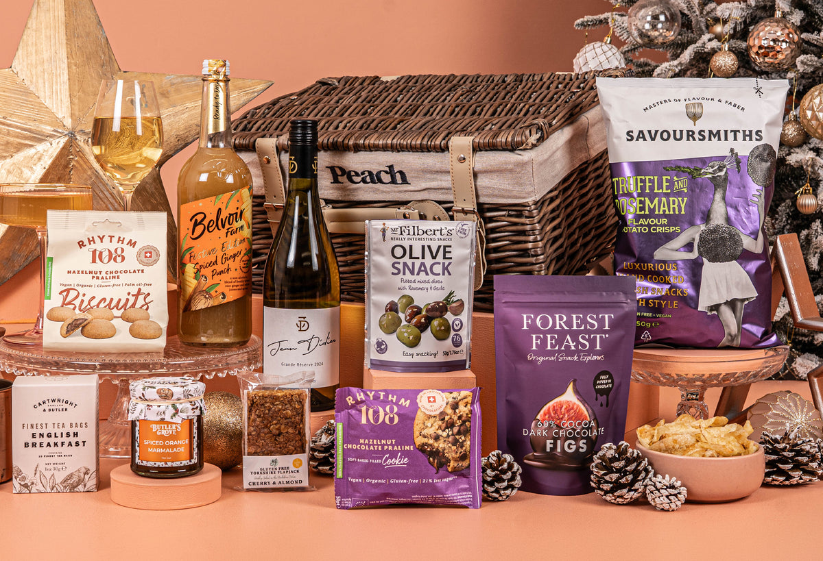 The Gold Star Christmas Hamper with Bespoke Branding