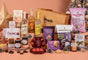 The Branded Golden Crate Christmas Hamper with Alcohol-Free Trio - Alcohol-Free Trio - Vegan & Gluten Free