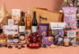 The Golden Crate Christmas Hamper with Wine Duo & Spiced Ginger Punch - Wine-Duo Vegan & Gluten-Free