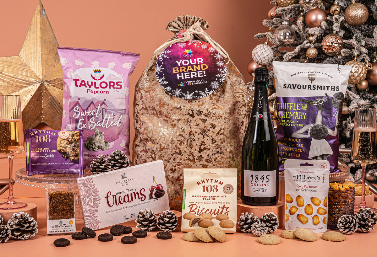 The Vegan &amp; Gluten Free Taste Of Christmas Branded Hamper