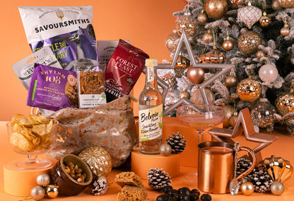 The Vegan &amp; Gluten Free A Little Christmas Magic Hamper with Bespoke Branding