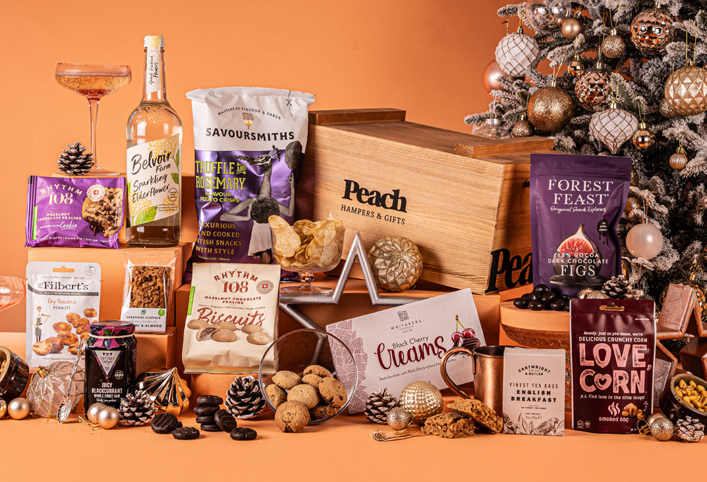 The Branded Vegan &amp; Gluten Free Fireside Feast Christmas Hamper