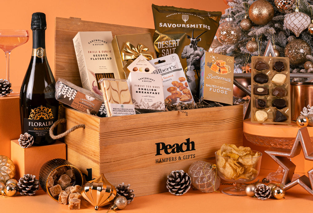 The Fireside Feast Christmas Hamper with Bespoke Branding