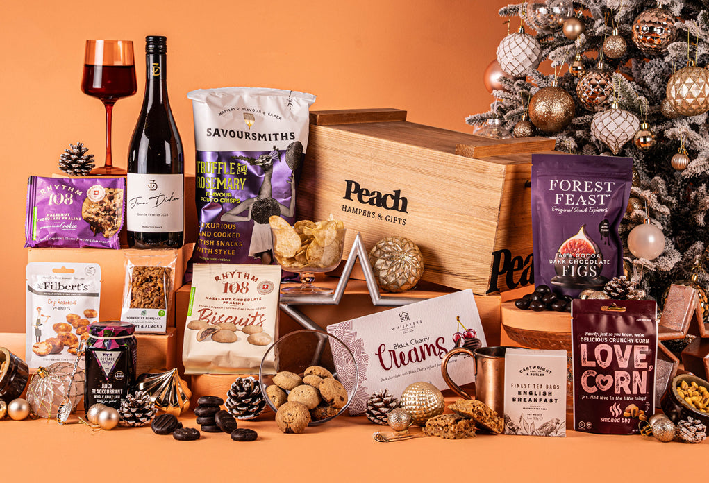 The Branded Vegan &amp; Gluten Free Fireside Feast Christmas Hamper