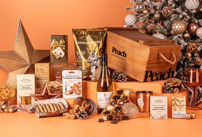 The Fireside Feast Christmas Hamper with Bespoke Branding