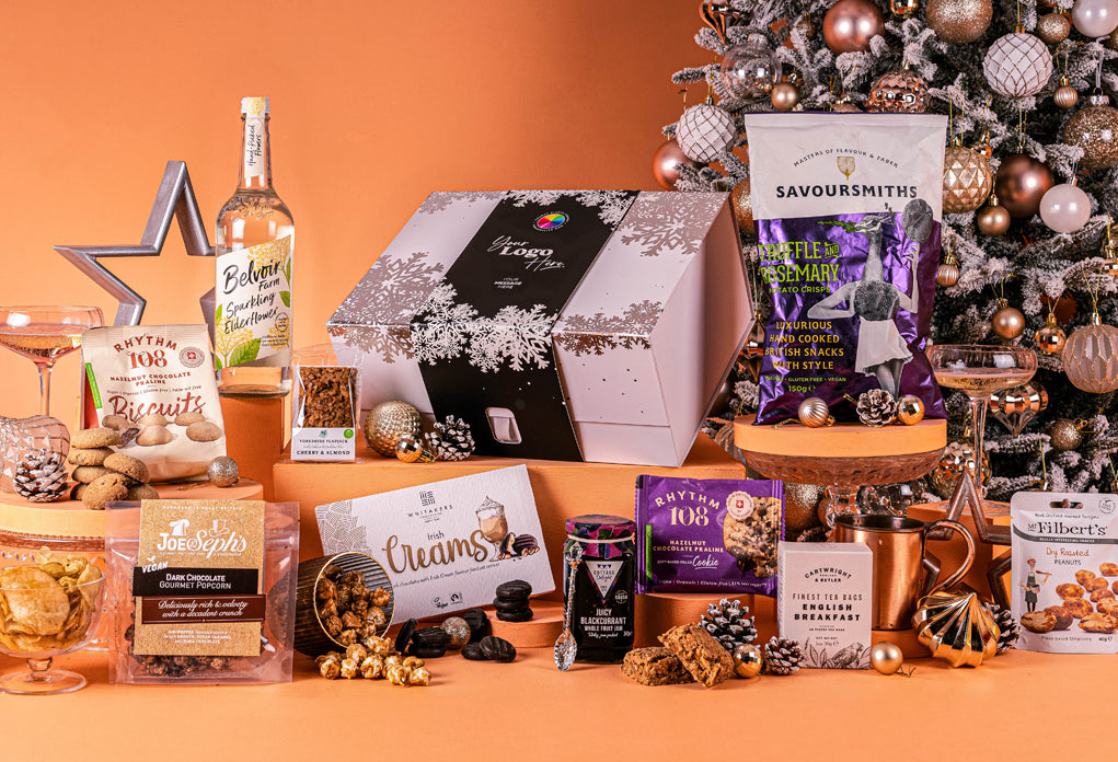 Le Noel Noir Hamper with Bespoke Branding