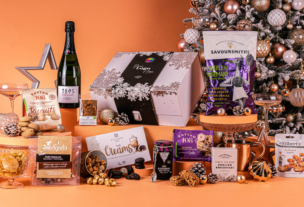 Le Noel Noir Hamper with Bespoke Branding