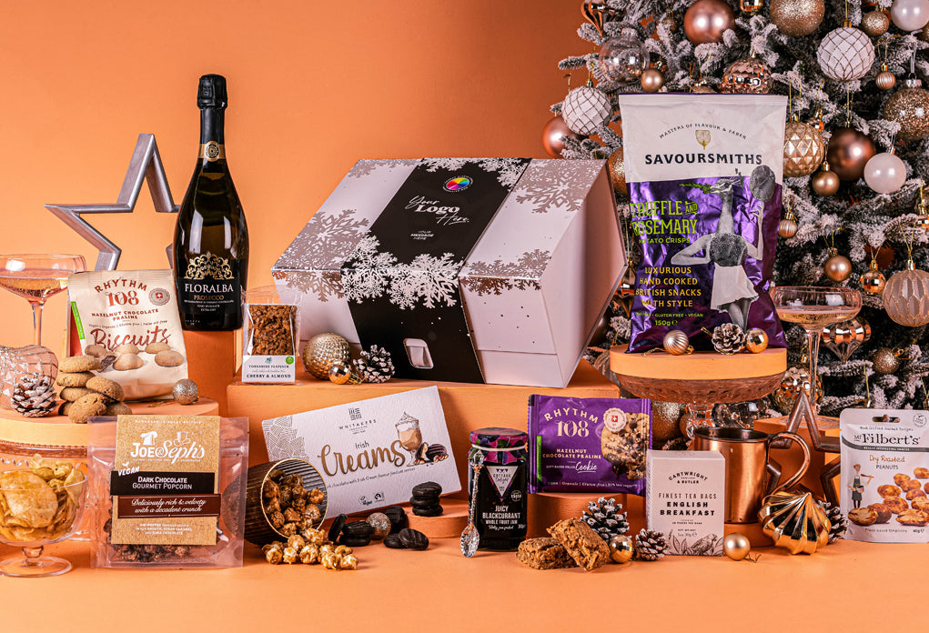 Le Noel Noir Hamper with Bespoke Branding