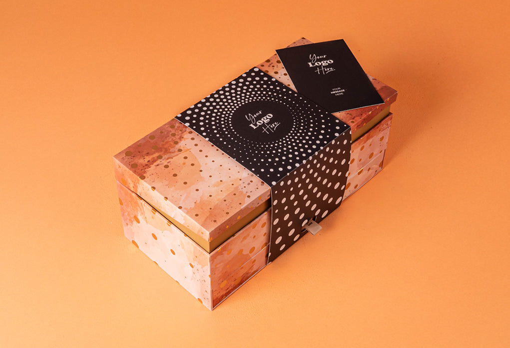The Champagne &amp; Chocolate Gift Box with Bespoke Branding