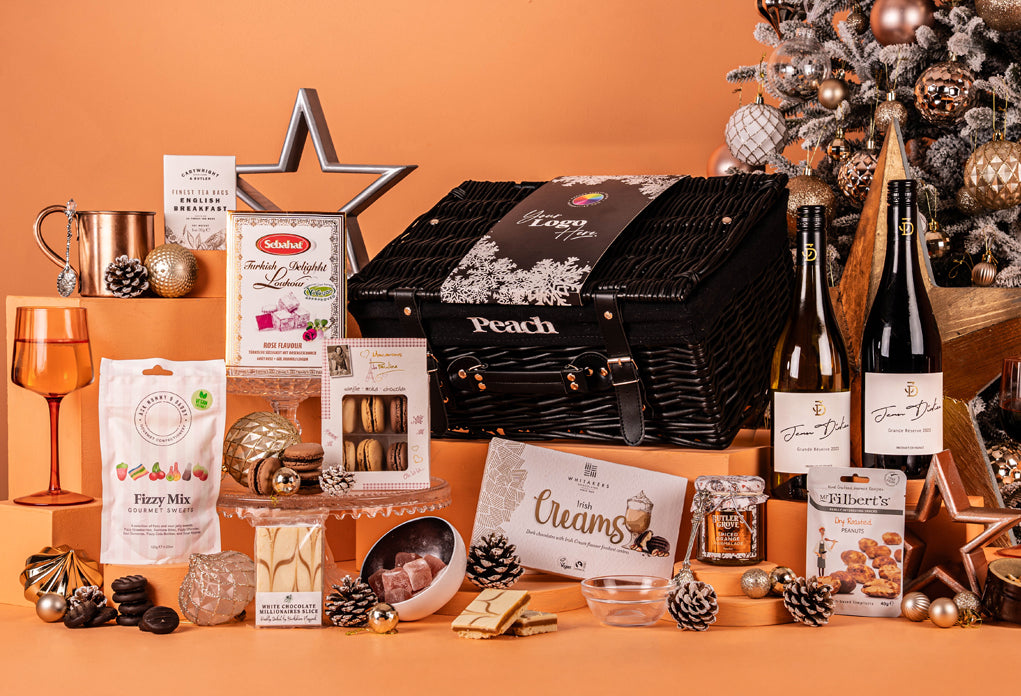 The Christmas Delights Hamper with Bespoke Branding