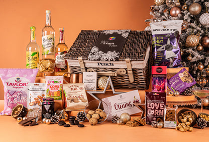 The Christmas Feast Hamper with Alcohol-Free Trio &amp; Bespoke Branding