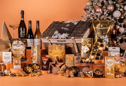 The Christmas Feast Hamper with Wine Trio &amp; Bespoke Branding
