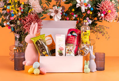 The Eggcellent Personalised Easter Hamper with Prosecco
