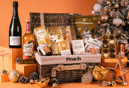 The Gold Star Christmas Hamper with Bespoke Branding