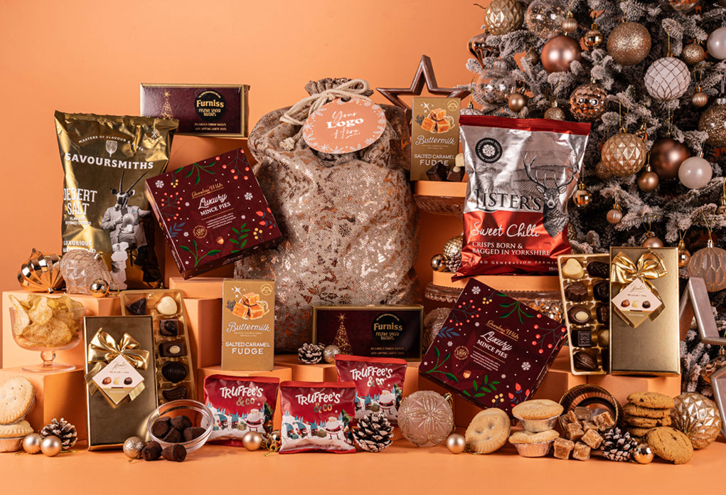 Christmas Office Sharing Hamper with Bespoke Branding