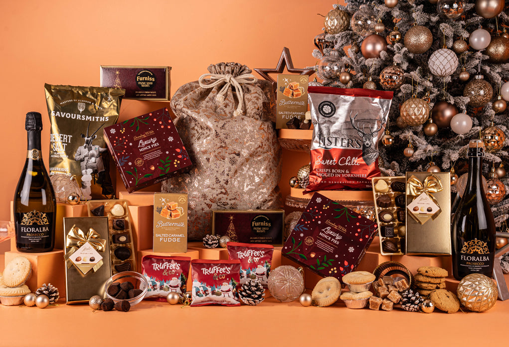 Christmas Office Sharing Hamper With Drinks