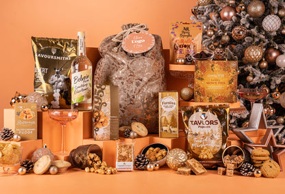 The Taste Of Christmas Hamper with Bespoke Branding