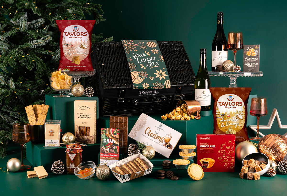 The Christmas Delights Hamper with Bespoke Branding