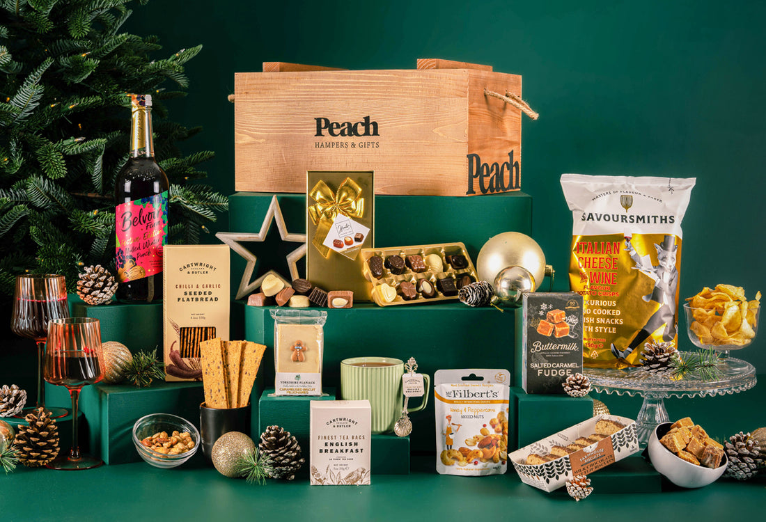 The Fireside Feast Christmas Hamper with Bespoke Branding