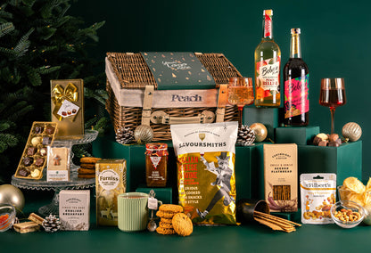 The Gold Star Christmas Hamper with Bespoke Branding