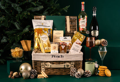 The Gold Star Christmas Hamper with Bespoke Branding