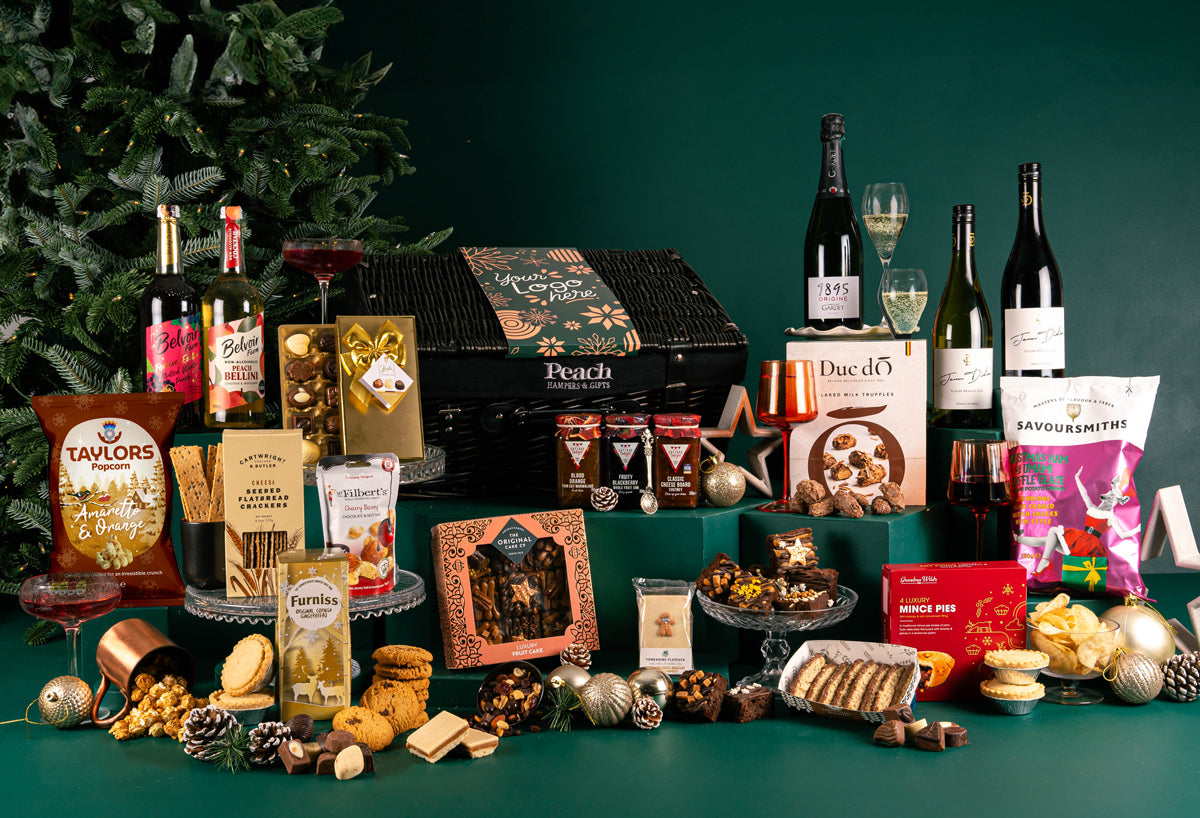 The Festive Abbeydale Christmas Hamper with Bespoke Branding
