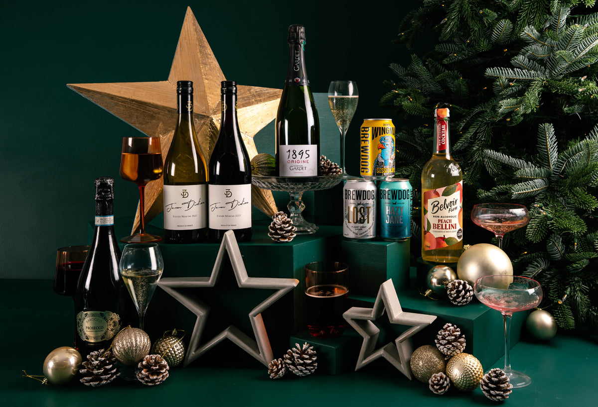 The Gold Star Christmas Hamper with Bespoke Branding