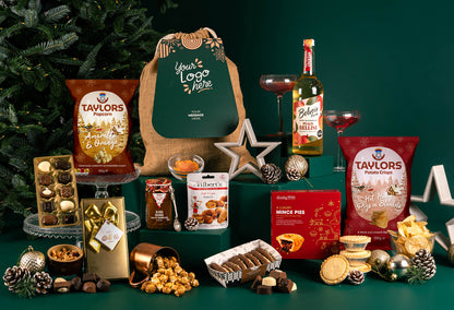 The Taste Of Christmas Hamper with Bespoke Branding