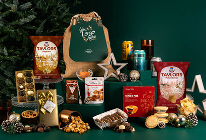 The Taste Of Christmas Hamper with Bespoke Branding